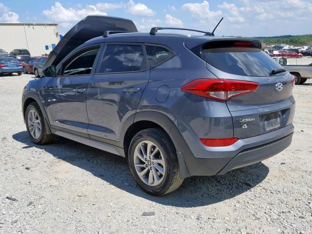 KM8J33A44HU475908 - 2017 HYUNDAI TUCSON LIM GRAY photo 3