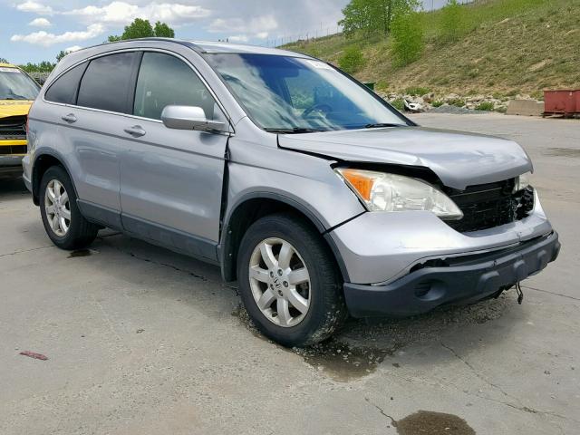 JHLRE48767C068025 - 2007 HONDA CR-V EXL SILVER photo 1