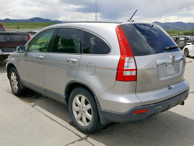 JHLRE48767C068025 - 2007 HONDA CR-V EXL SILVER photo 3