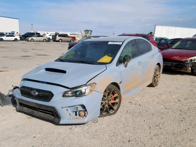 JF1VA1B63K9809796 - 2019 SUBARU WRX PREMIU GRAY photo 2