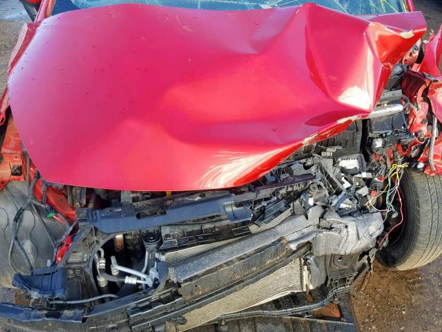 KNADM5A36C6095416 - 2012 KIA RIO LX RED photo 7