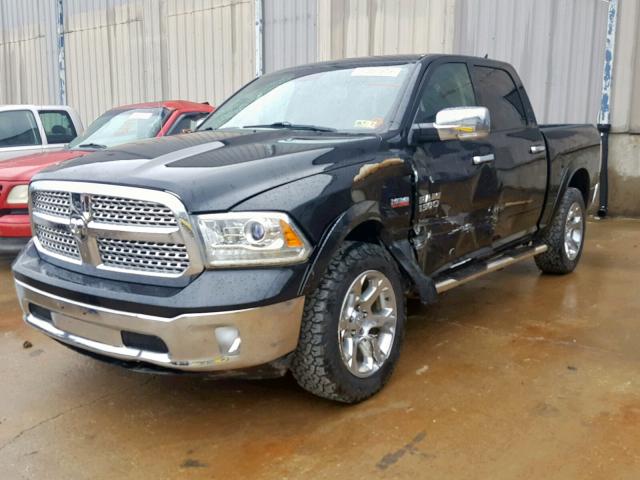 1C6RR7NTXHS551701 - 2017 RAM 1500 LARAM BLACK photo 2