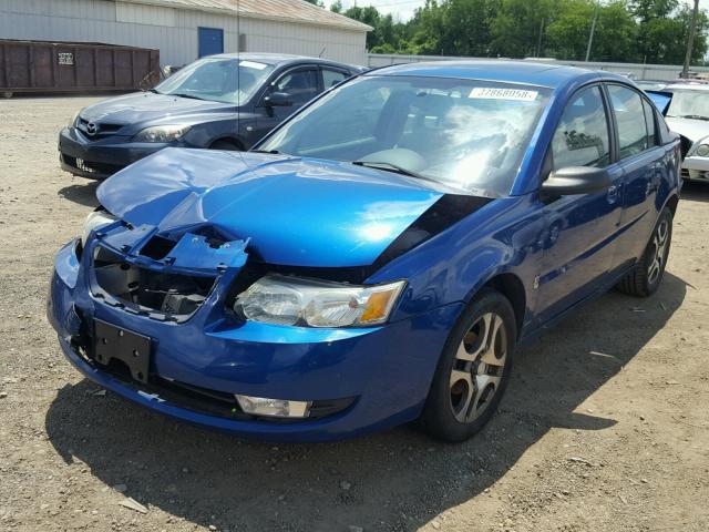 1G8AL52F55Z148491 - 2005 SATURN ION LEVEL BLUE photo 2
