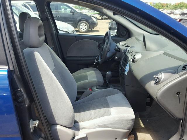 1G8AL52F55Z148491 - 2005 SATURN ION LEVEL BLUE photo 5
