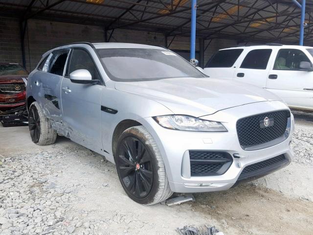 SADCL2GXXKA367282 - 2019 JAGUAR F-PACE R - SILVER photo 1