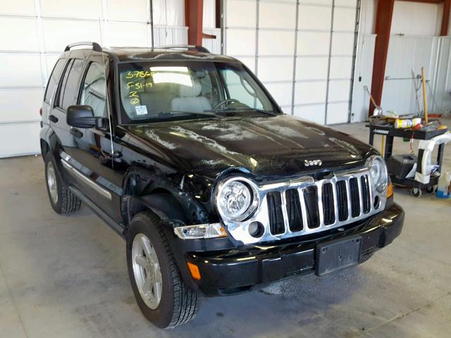 1J4GL58K05W547311 - 2005 JEEP LIBERTY LI BLACK photo 1