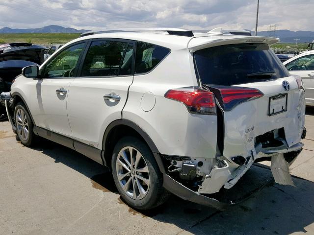 JTMDFREV3JJ187965 - 2018 TOYOTA RAV4 LIMIT WHITE photo 3