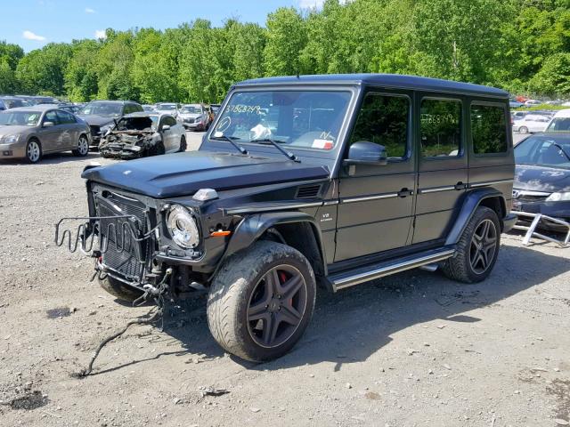 WDCYC7DF6GX259458 - 2016 MERCEDES-BENZ G 63 AMG BLACK photo 2