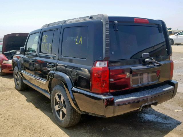 1J8HG48N96C352287 - 2006 JEEP COMMANDER 黑色 照片 3