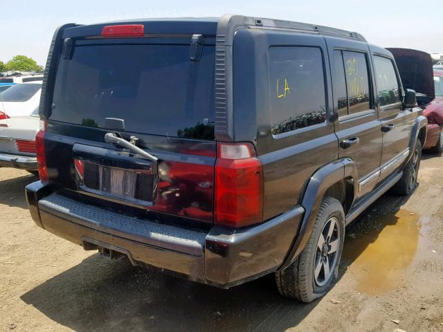 1J8HG48N96C352287 - 2006 JEEP COMMANDER 黑色 照片 4