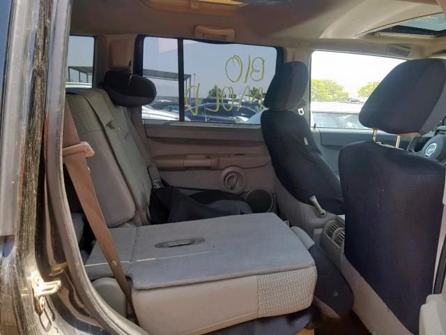 1J8HG48N96C352287 - 2006 JEEP COMMANDER 黑色 照片 6