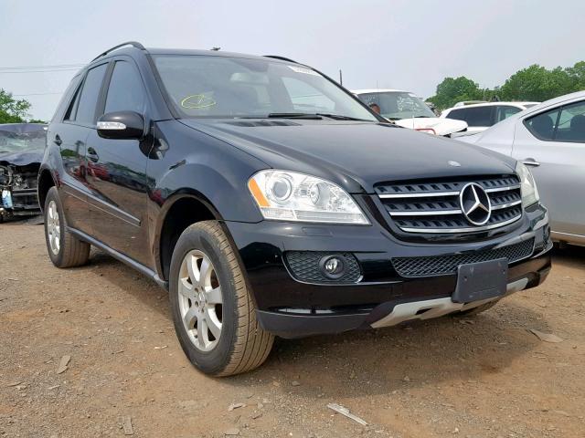 4JGBB86E77A228128 - 2007 MERCEDES-BENZ ML 350 BLACK photo 9