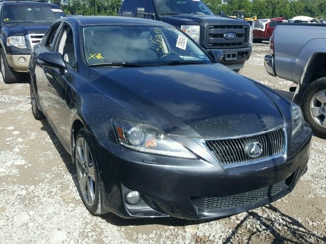 JTHBE5C23B5026035 - 2011 LEXUS IS 350 GRAY photo 1