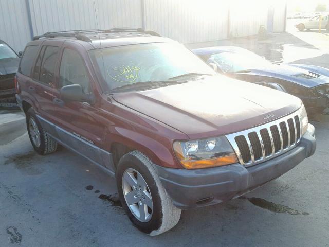 1J4GX48S51C601809 - 2001 JEEP GRAND CHER RED photo 1