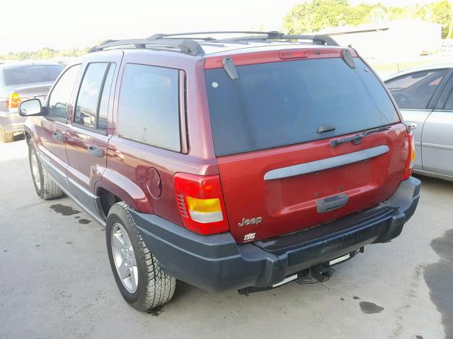 1J4GX48S51C601809 - 2001 JEEP GRAND CHER RED photo 3