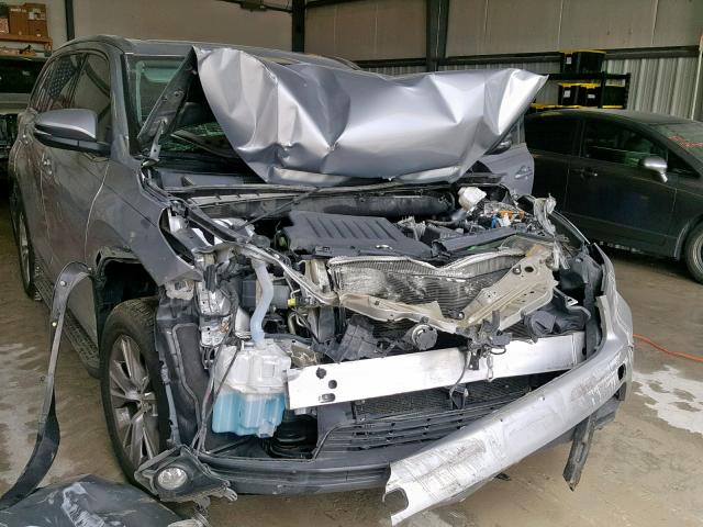 5TDKKRFHXES010950 - 2014 TOYOTA HIGHLANDER SILVER photo 1