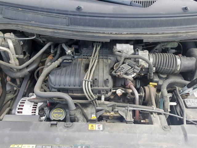 2FMDA58224BA80791 - 2004 FORD FREESTAR L BLUE photo 7