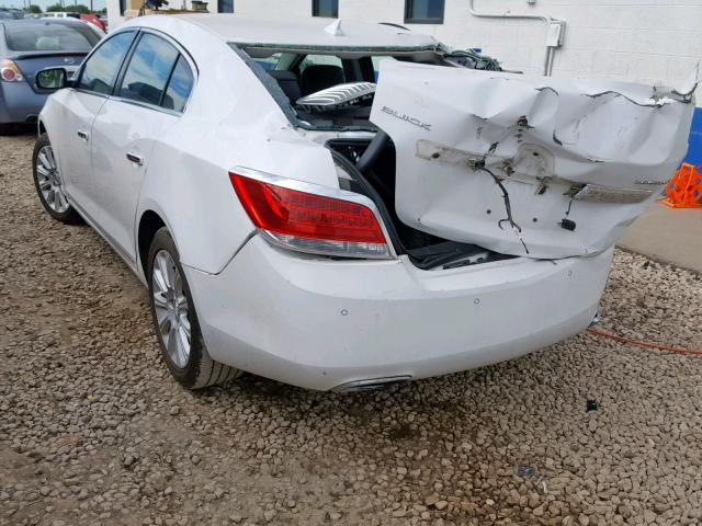 1G4GC5E37DF295005 - 2013 BUICK LACROSSE WHITE photo 3