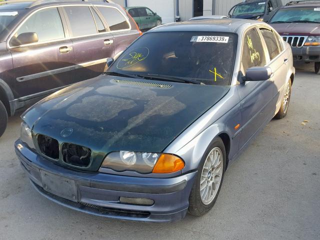 WBAAM5341YJR59429 - 2000 BMW 328 I BLUE photo 2