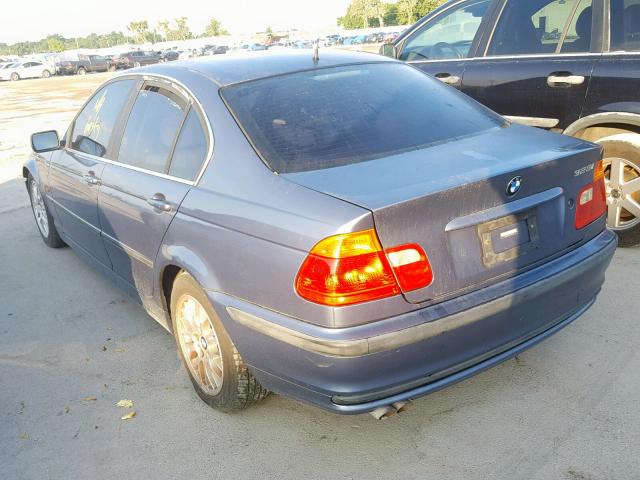 WBAAM5341YJR59429 - 2000 BMW 328 I BLUE photo 3