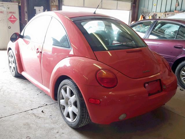3VWDD21C23M425938 - 2003 VOLKSWAGEN NEW BEETLE Narıncı foto 3