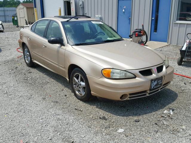 1G2NF52F24M528581 - 2004 PONTIAC GRAND AM S GOLD photo 1