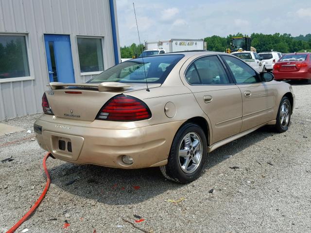 1G2NF52F24M528581 - 2004 PONTIAC GRAND AM S GOLD photo 4