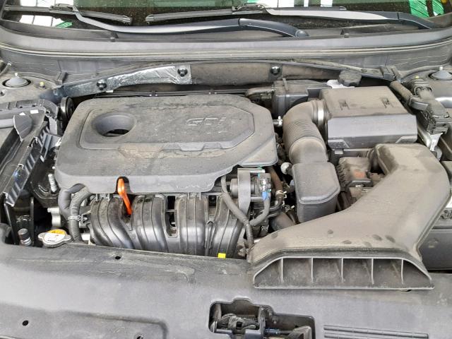 5NPE34AF0JH621668 - 2018 HYUNDAI SONATA SPO GRAY photo 7