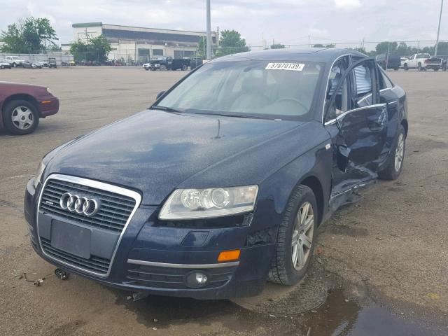 WAUDG74FX5N104569 - 2005 AUDI A6 3.2 QUA BLUE photo 2