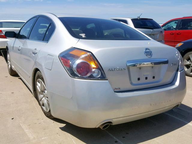 1N4AL2AP8CN545475 - 2012 NISSAN ALTIMA BAS SILVER photo 3