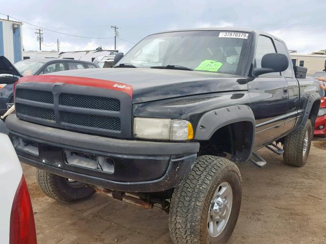 1B7KF236XWJ189858 - 1998 DODGE RAM 2500 BLACK photo 2