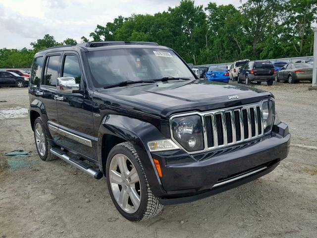 1C4PJMFK0CW162594 - 2012 JEEP LIBERTY JE BLACK photo 1