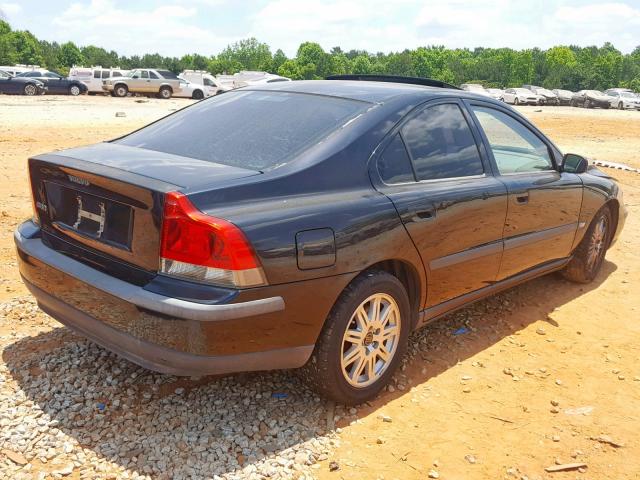 YV1RS61T742352235 - 2004 VOLVO S60 BLACK photo 4