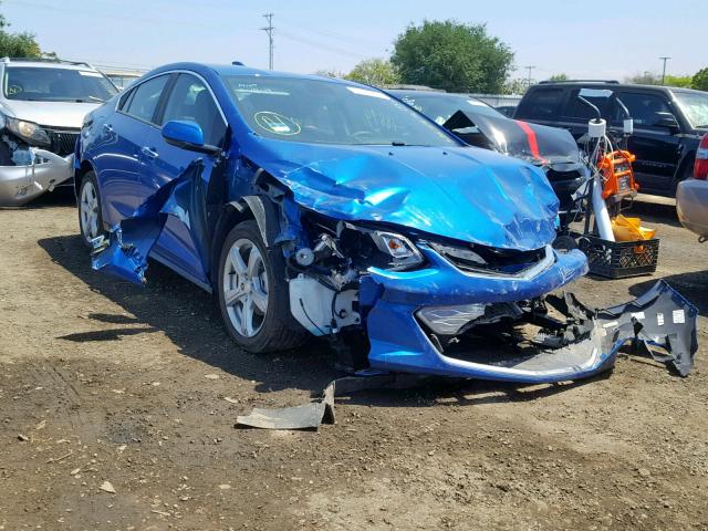 1G1RC6S56JU118177 - 2018 CHEVROLET VOLT LT BLUE photo 1