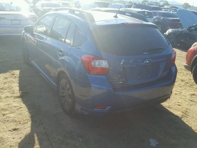 JF1GPAP62G8279298 - 2016 SUBARU IMPREZA SP BLUE photo 3