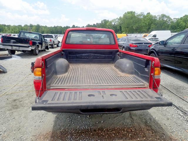 5TENL42N81Z848786 - 2001 TOYOTA TACOMA RED photo 6