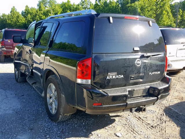 5N1AA0NE0EN607348 - 2014 NISSAN ARMADA PLA BLACK photo 3