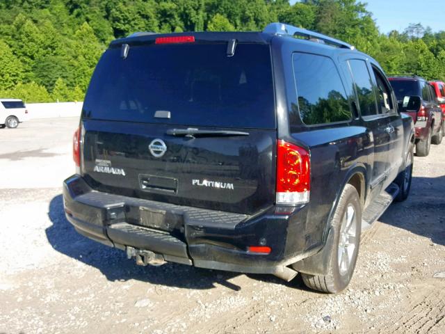 5N1AA0NE0EN607348 - 2014 NISSAN ARMADA PLA BLACK photo 4