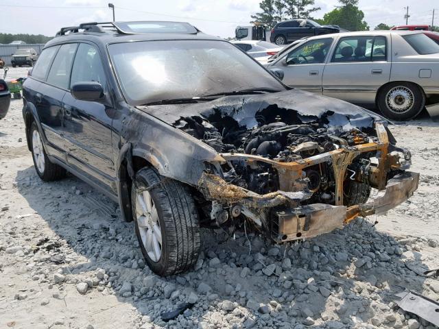 4S4BP62C667344068 - 2006 SUBARU LEGACY OUT BLACK photo 1