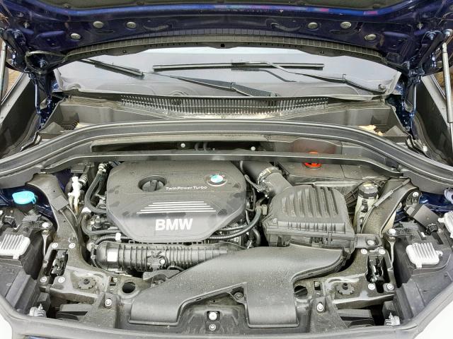 WBXHT3C30J3H30059 - 2018 BMW X1 XDRIVE2 BLUE photo 7
