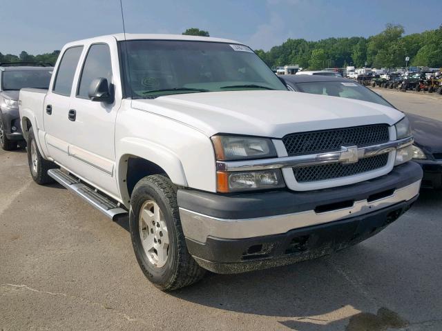 2GCEK13T151209982 - 2005 CHEVROLET SILVERADO WHITE photo 1