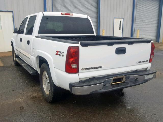 2GCEK13T151209982 - 2005 CHEVROLET SILVERADO WHITE photo 3