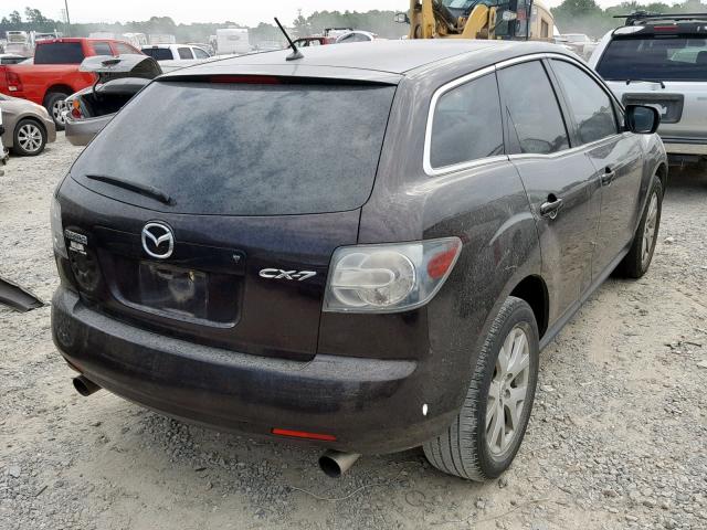 JM3ER293690222261 - 2009 MAZDA CX-7 PURPLE photo 4