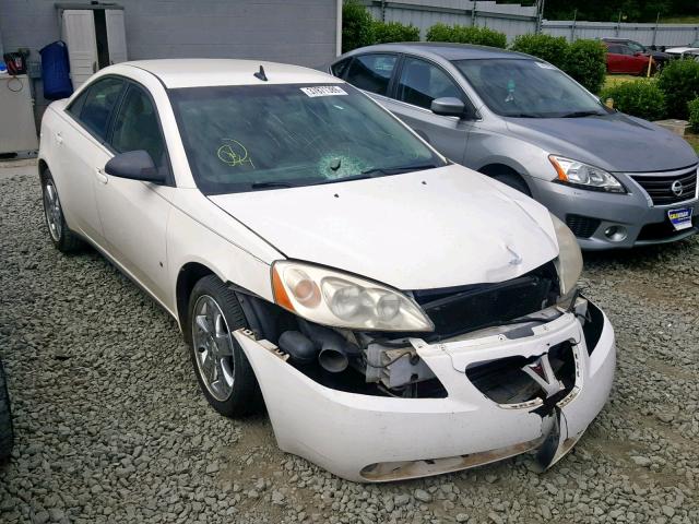 1G2ZH57N984207610 - 2008 PONTIAC G6 GT WHITE photo 1