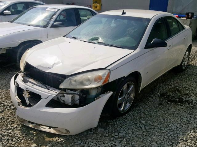 1G2ZH57N984207610 - 2008 PONTIAC G6 GT WHITE photo 2