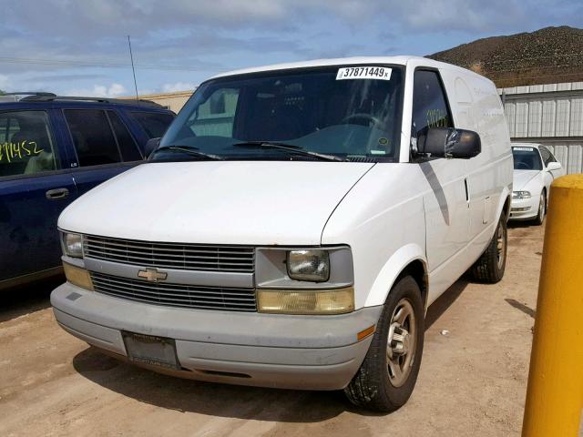 1GCDM19XX5B130505 - 2005 CHEVROLET ASTRO WHITE photo 2