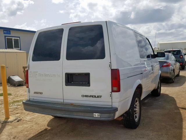 1GCDM19XX5B130505 - 2005 CHEVROLET ASTRO WHITE photo 4