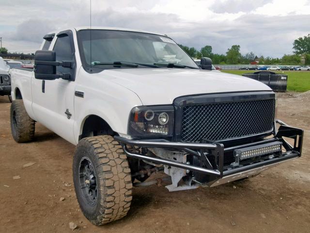 1FTSX21P06EA56186 - 2006 FORD F250 SUPER WHITE photo 1