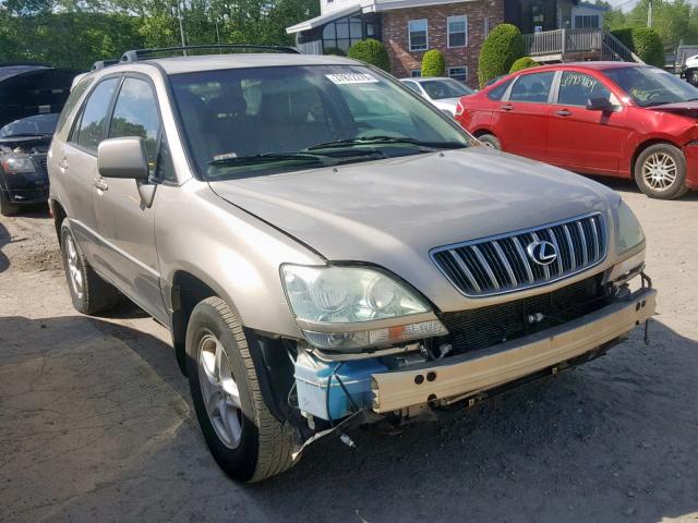 JTJHF10U230294044 - 2003 LEXUS RX 300 GOLD photo 1