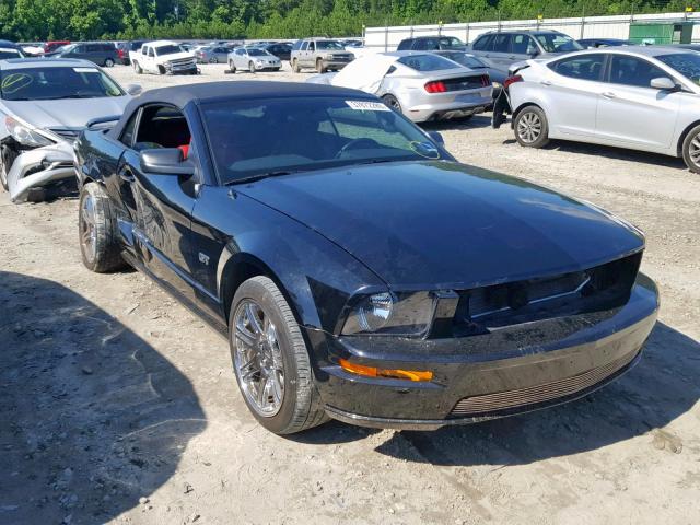 1ZVHT85H165245387 - 2006 FORD MUSTANG GT BLACK photo 1